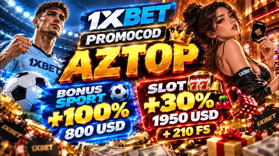 How to use the 1xbet promo code AZTOP to unlock your welcome bonus and free spins